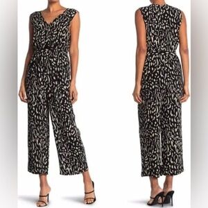 Rails Black Irene Printed Sleeveless Jumpsuit